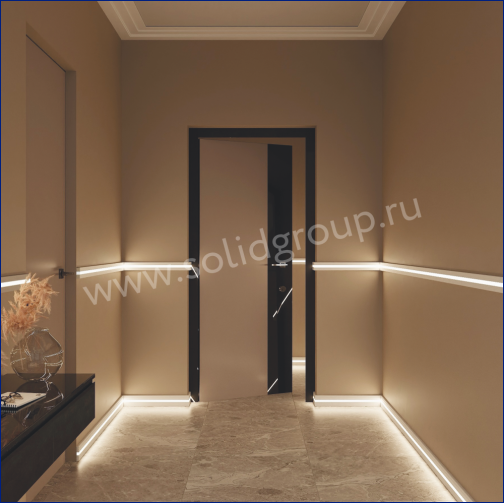 Плинтус 2 UHD 10/60 L Белый Плинтус 2 UHD 10/60 L Белый