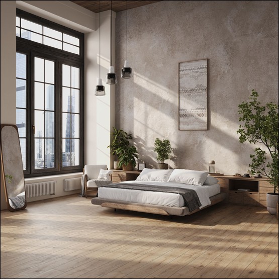 Интерьер с EPL074 Дуб Даннингтон светлый