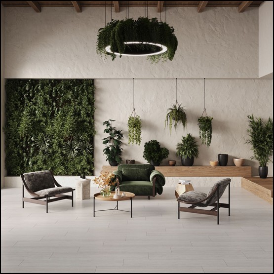 Интерьер с EPL252 Травертин Тибур светлый