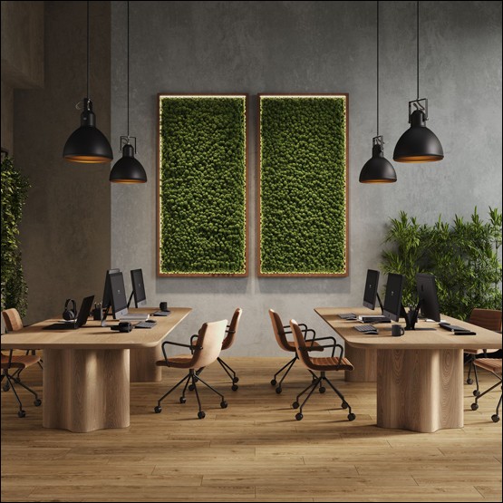 Интерьер с EPL257 Клен Киото браун